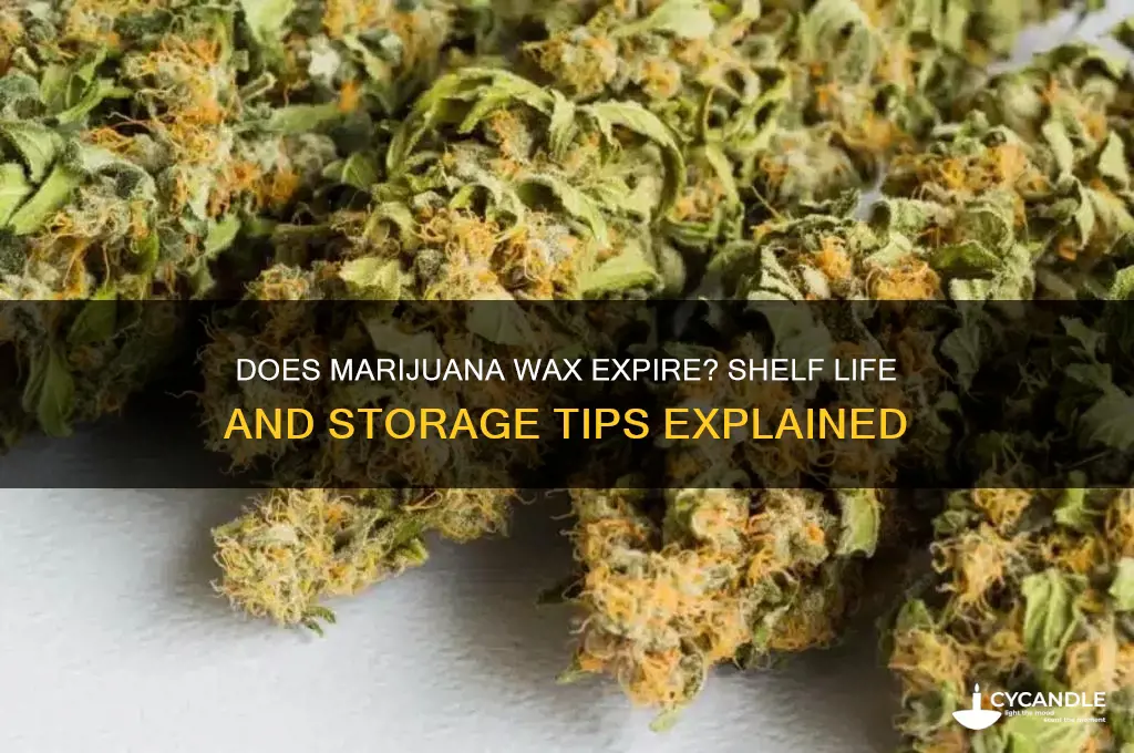 can marijuana wax expire