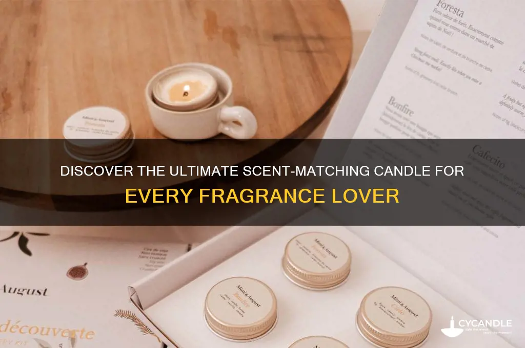 can match any scent candle