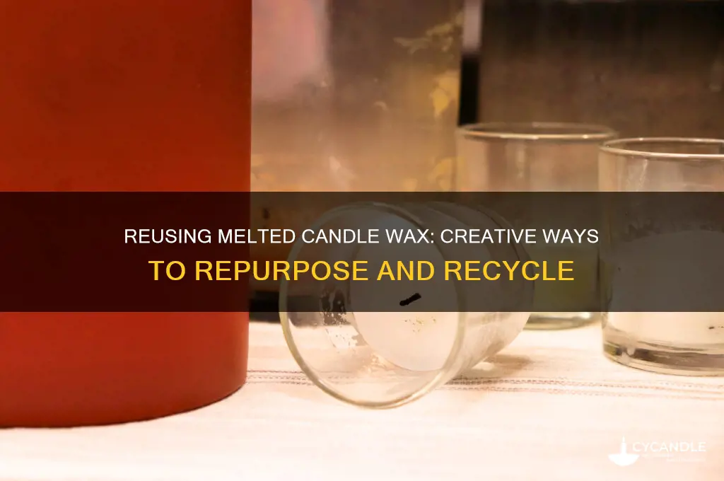 can melted candle wax be reused