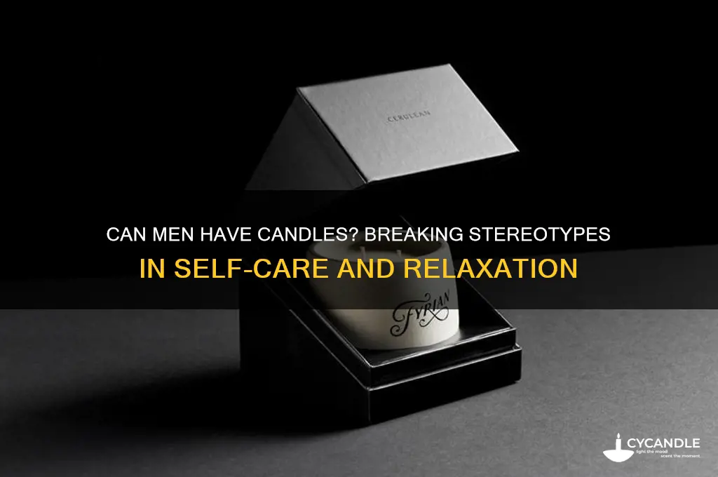 can men have candles
