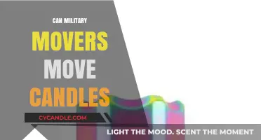 Can Military Movers Safely Transport Candles? A Comprehensive Guide