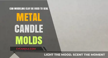 Using Modeling Clay to Seal Metal Candle Molds: A Practical Guide