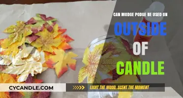 Using Mod Podge on Candles: Outdoor Crafting Tips and Tricks