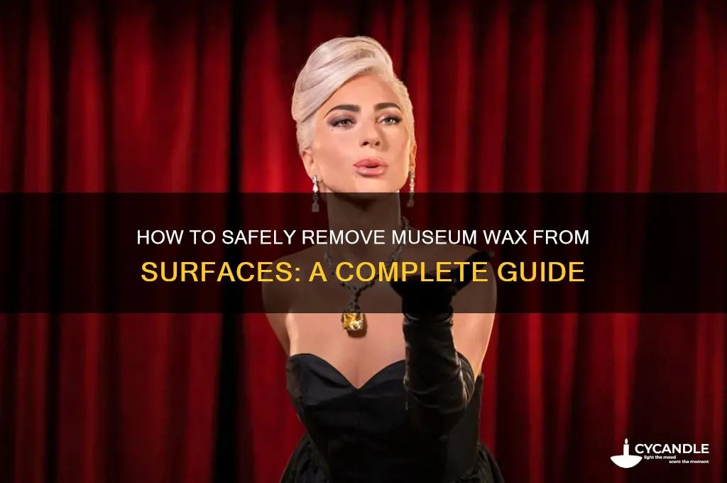 can museum wax be removed