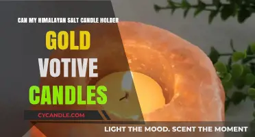 Himalayan Salt Candle Holder: Perfect for Gold Votive Candles?