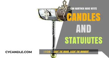 Narthex Decor: Vitite Candles and Statues in Church Entrances?