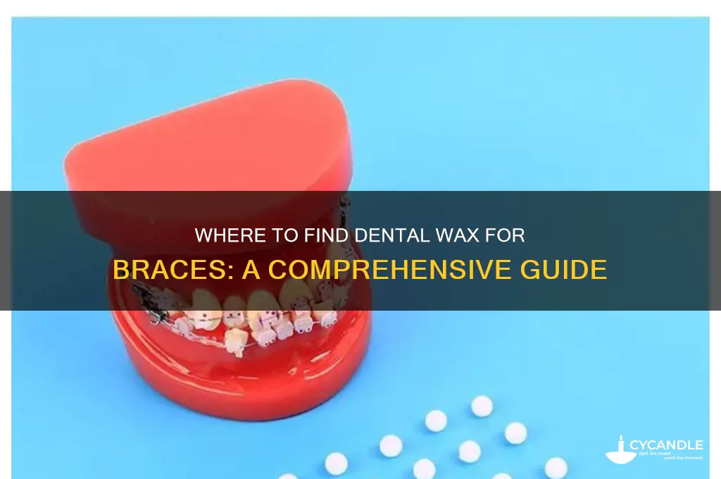 can one still find dental wax for braces