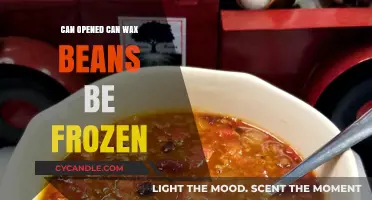 Freezing Opened Canned Wax Beans: A Complete Guide to Preservation