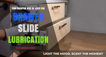 Using Paraffin Wax for Drawer Slide Lubrication: Effective or Not?