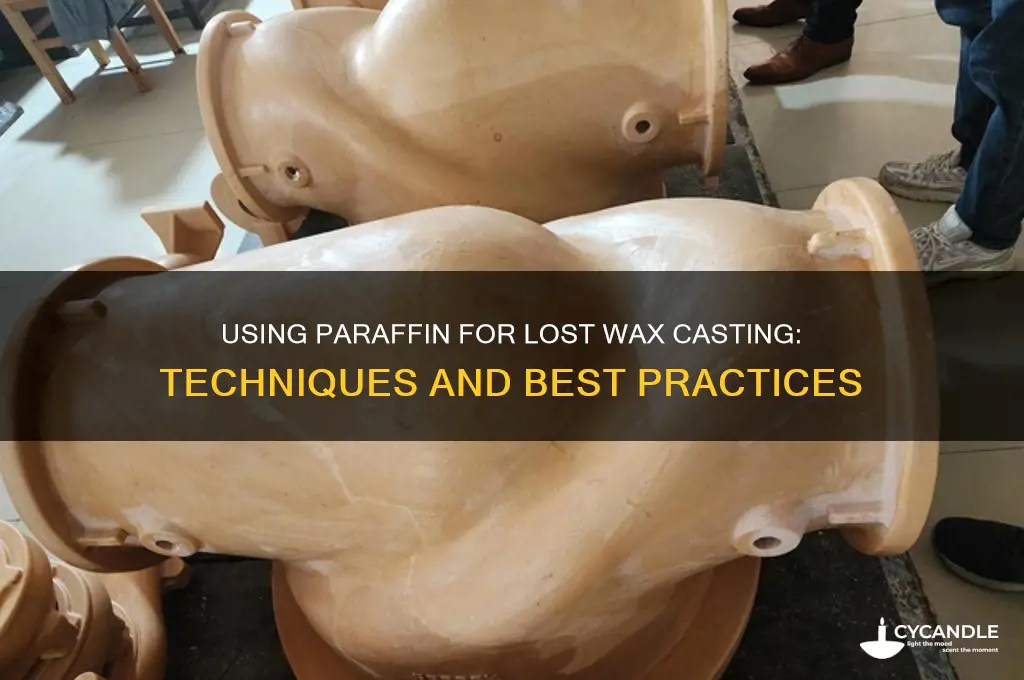 can parafin be used for lost wax casting
