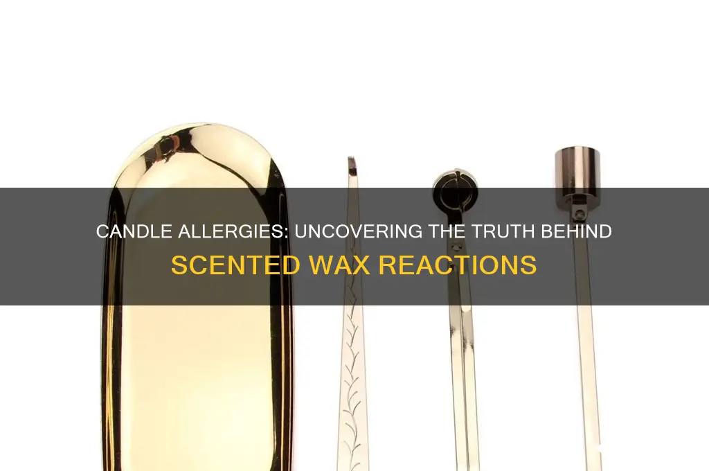 can people be allergic to candles