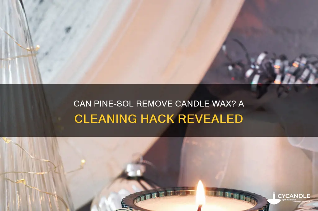 can pinesol take out candle