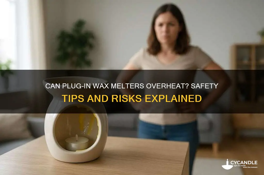 can plug in wax melter get too hot
