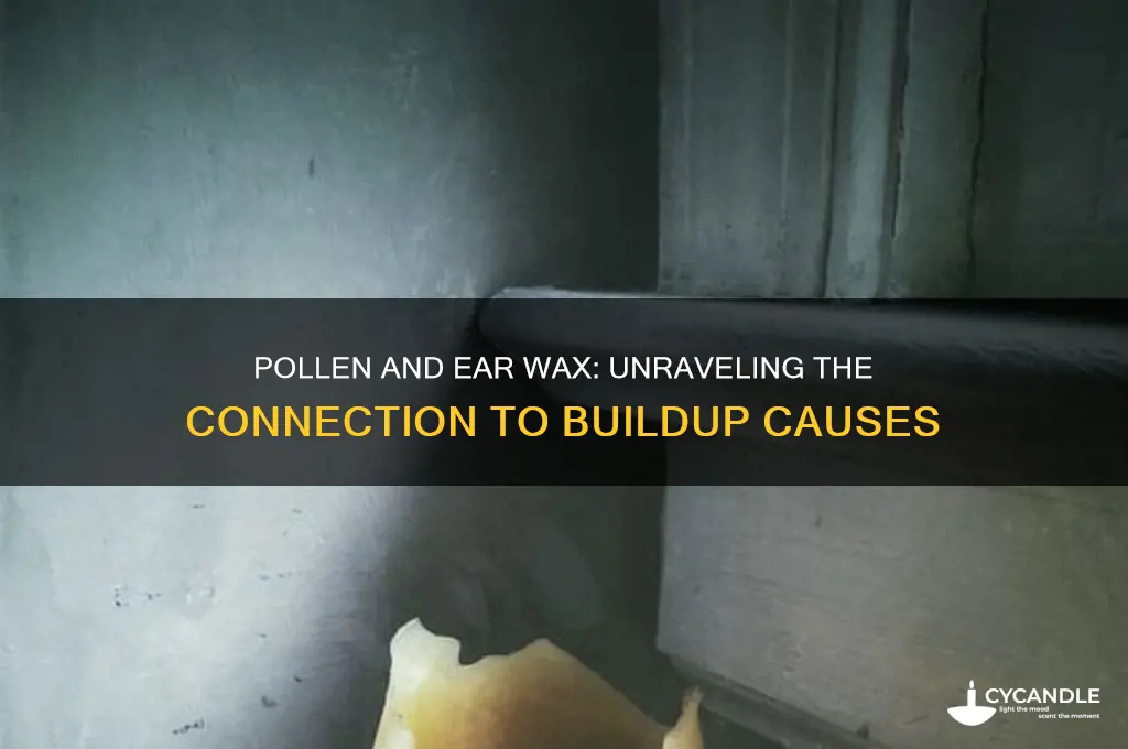 can pollen cause ear wax build up