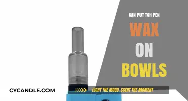 Can You Safely Use Tch Pen Wax on Bowls? A Guide