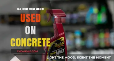 Using Quick Shine Wax on Concrete: Benefits, Application, and Tips