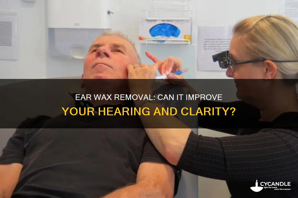can removing ear wax help hearing