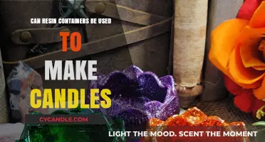 Using Resin Containers for Candle Making: Creative DIY Possibilities