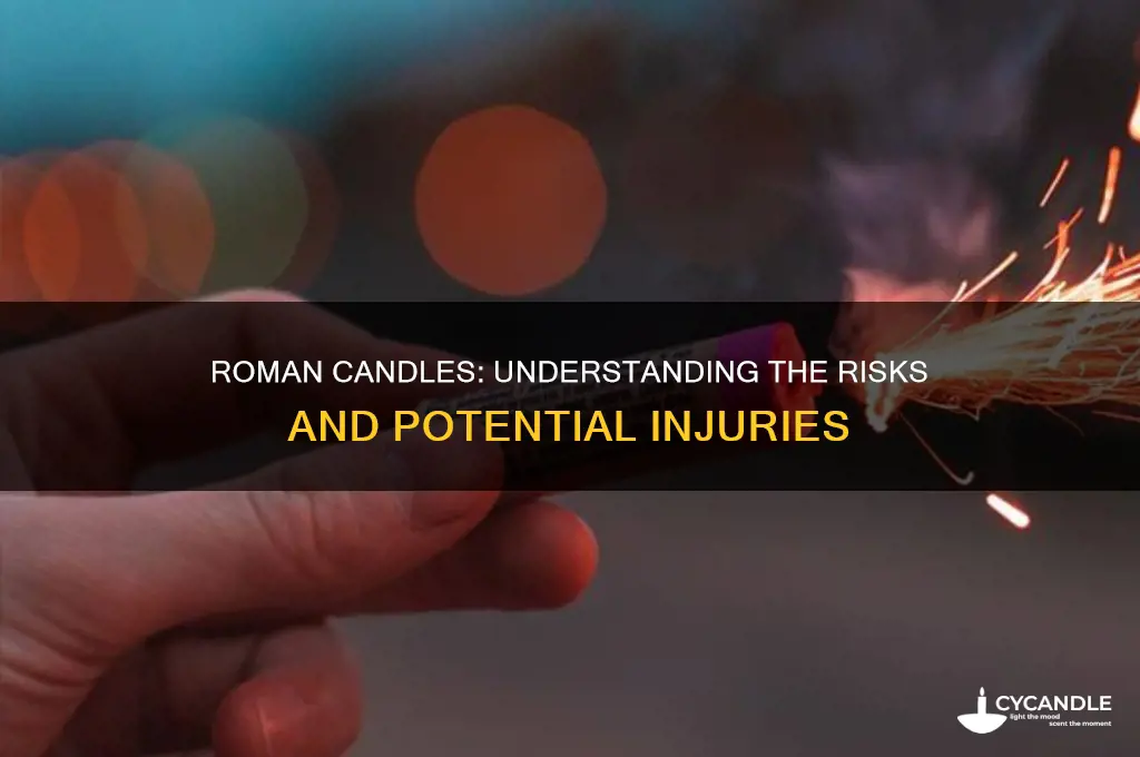 can roman candles hurt you