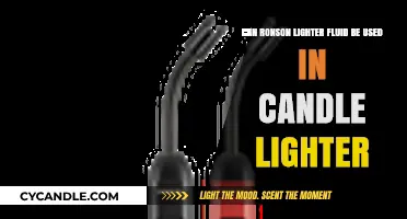 Using Ronson Lighter Fluid in Candle Lighters: Safe or Risky?