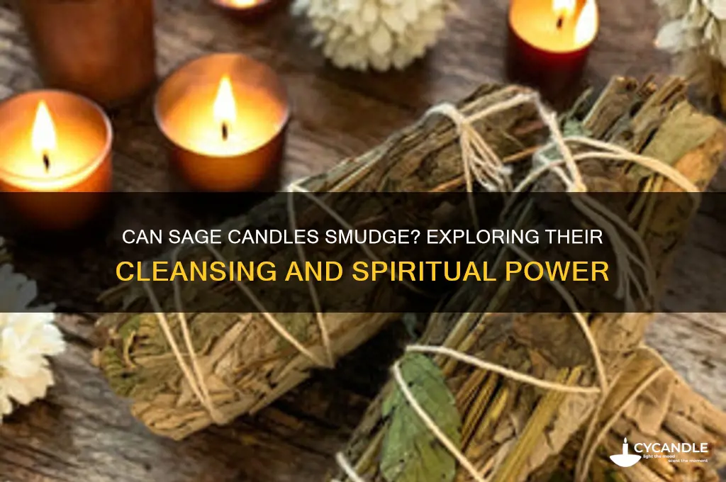 can sage candles smudge