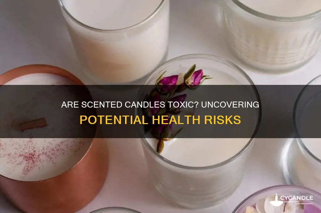 can scecnted candles be toxic