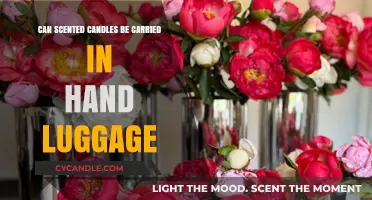 Traveling with Scents: Can Scented Candles Fly in Hand Luggage?