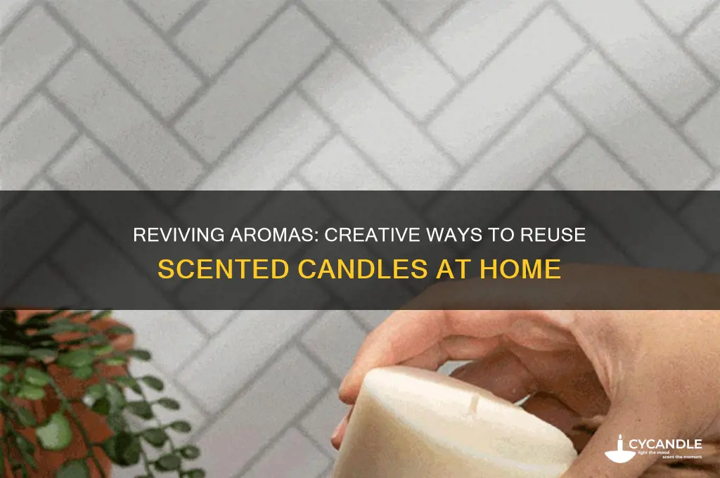 can scented candles be reused