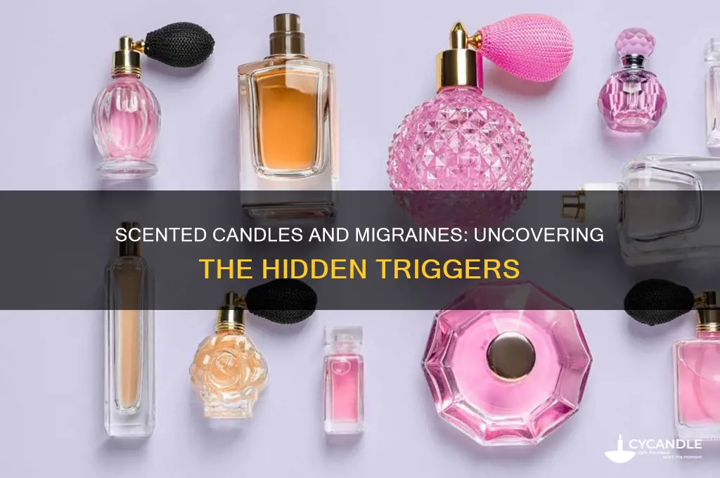 can scented candles cause migraines