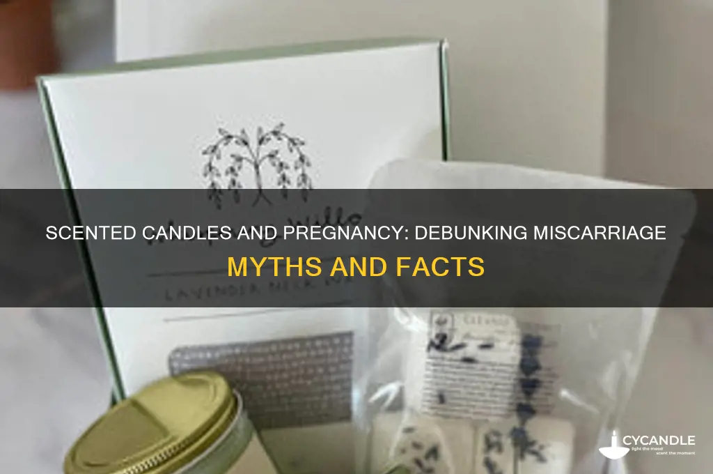 can scented candles cause miscarriage