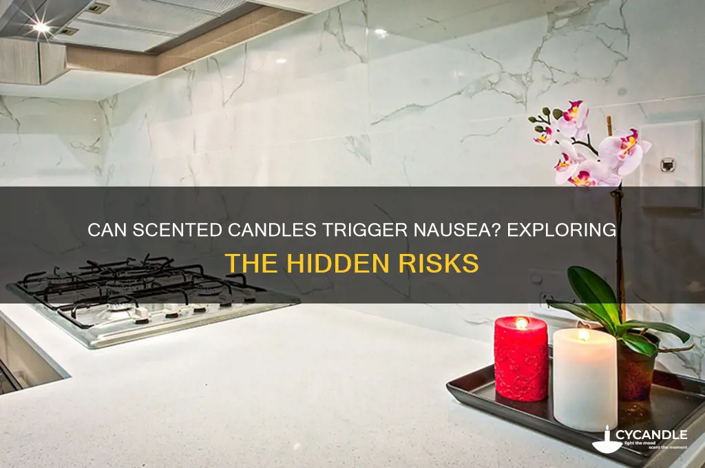 can scented candles cause nausea