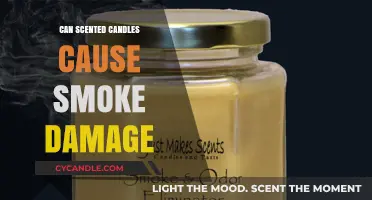 Do Scented Candles Pose a Risk of Smoke Damage to Homes?
