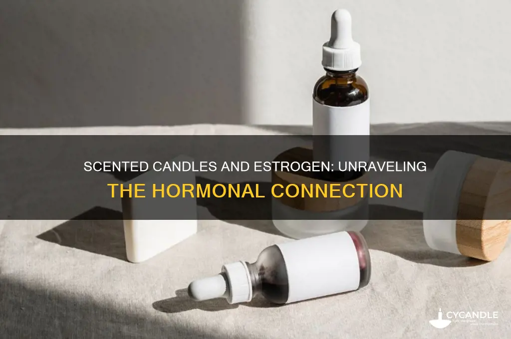 can scented candles elevate estrogen levels