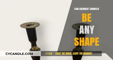 Exploring the Flexibility of Shabbat Candles: Shapes and Traditions