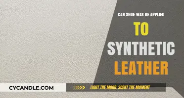 Can Shoe Wax Safely Enhance Synthetic Leather Items?