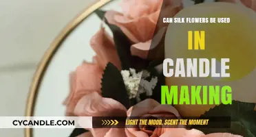 Using Silk Flowers in Candle Making: Creative Tips and Tricks