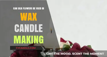 Using Silk Flowers in Wax Candles: Creative Tips and Tricks