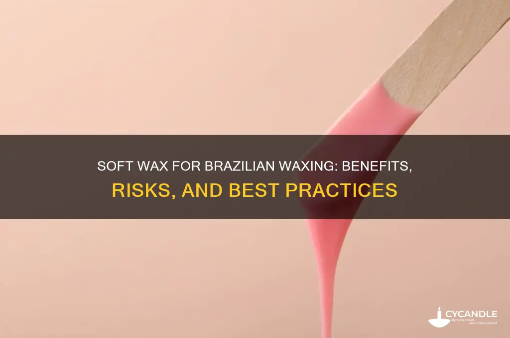 can soft wax be used for brazilian