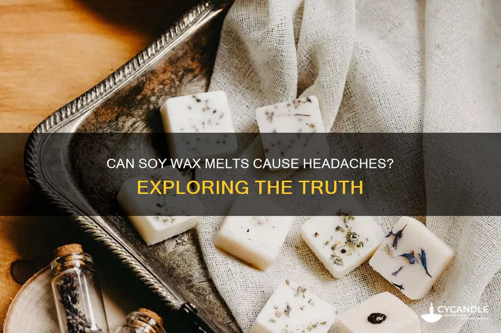 can soy wax melts cause headaches