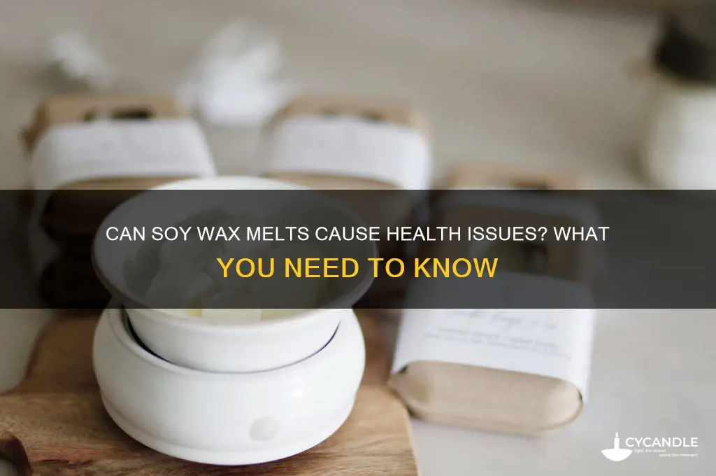 can soy wax melts make you sick