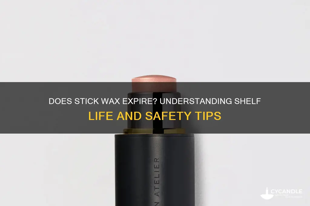 can stick wax expire