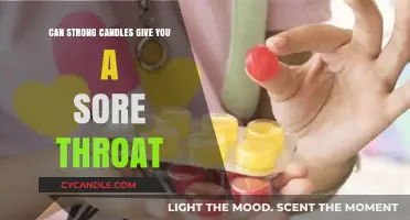 Can Strong Candles Cause Sore Throats? Exploring the Connection