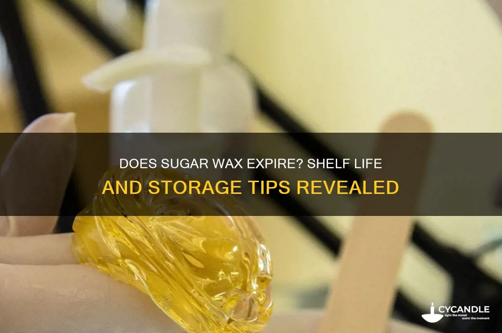 can sugar wax go bad