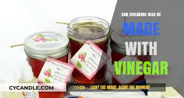 Can Vinegar Be Used to Make Sugaring Wax at Home?
