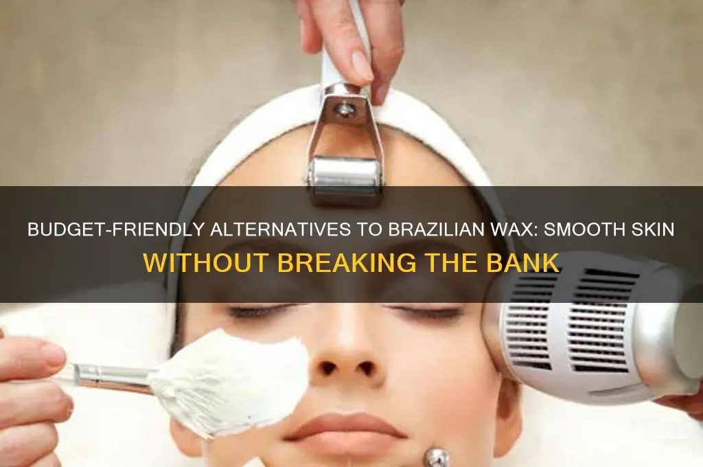 can t afford brazilian wax