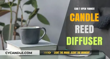 Troubleshooting Yankee Candle Reed Diffuser: Why It Won't Open and How to Fix It
