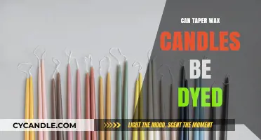 Dyeing Taper Wax Candles: Techniques, Tips, and Creative Possibilities