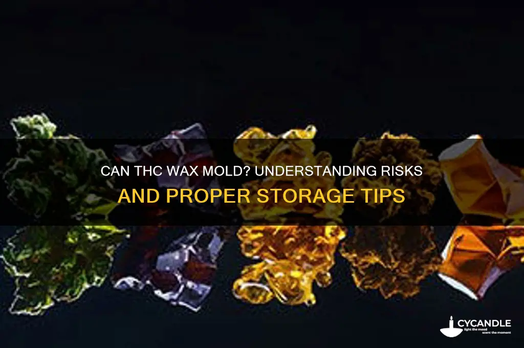 can thc wax mold