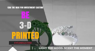 3D Printing Wax for Investment Casting: Feasibility and Benefits Explored