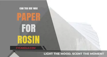 Using Wax Paper for Rosin: Tips, Tricks, and Best Practices